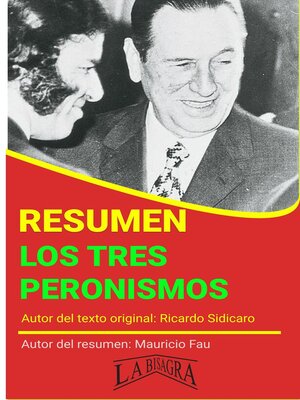 cover image of Resumen de Los Tres Peronismos de Ricardo Sidicaro